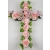 Decoratiune cruce-flori artificiale F99