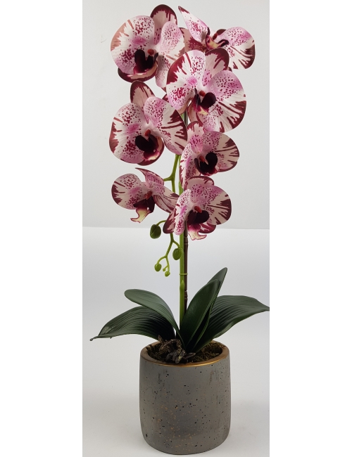 Aranjament orhidee flori artificiale silicon M99